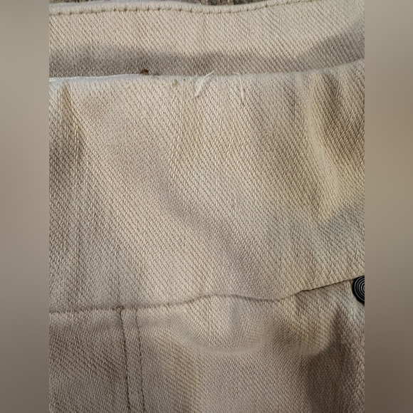 Coldwater Creek Pants Size 14 Light Beige Pull on Wide Elastic Waistband - Picture 14 of 15